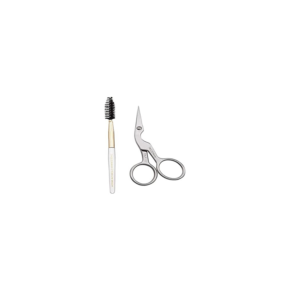 Brow Shaping Scissors and Brush