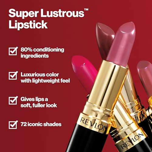 Revlon Super Lustrous Lipstick, Fire Peach 1