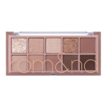 Better Than Palette #03 ROSEBUD GARDENㅣ10 Blendable ShadesㅣLong Lasting and Neutral Eyeshadow PaletteㅣHigh Pigmented Smooth, Matte, Glitter,