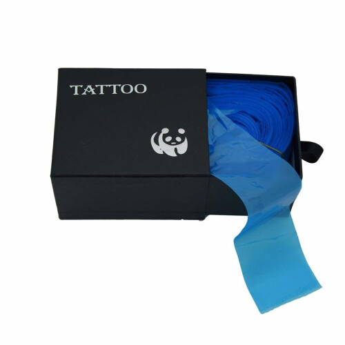 Copri Cavi per Tatuaggi, New Star 100PCS Coperture in Plastica Blu per Cavi