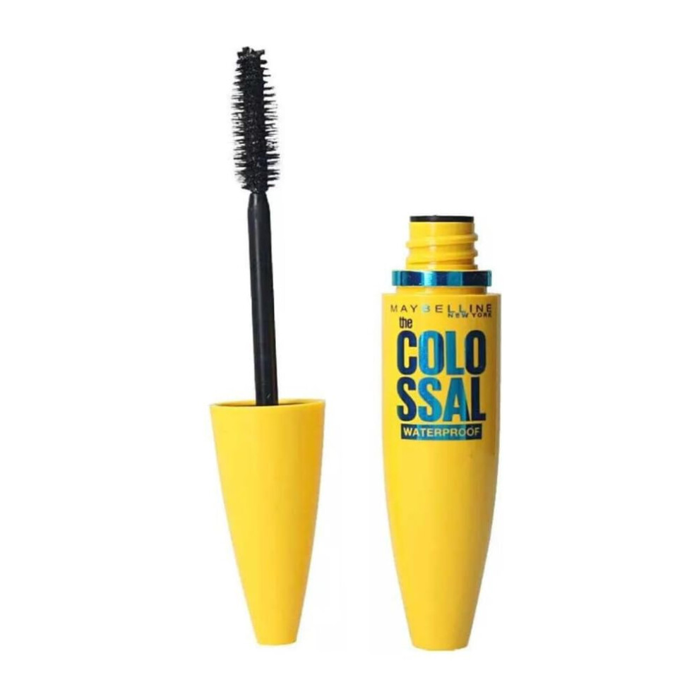 Volum'Express Colossal Waterproof Mascara - Zwart