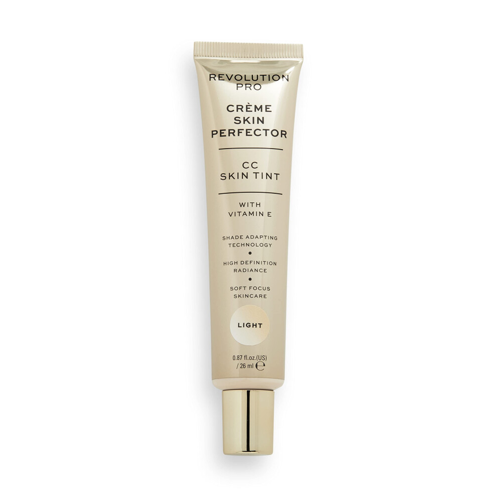 Revolution Beauty London Pro, Cc Perfecting, Skin Tint, Foundation, Light, 26 Ml