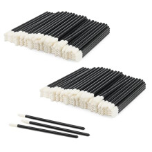 400 PCS 90mm Lipstick Brushes, Small Lip Gloss Brushes, Mini Lip Brush Wands for Lips Make Up