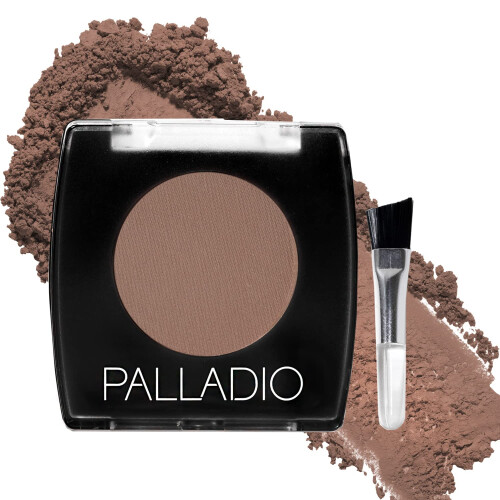 Πούδρα Ματιών Palladio για Φρύδια, Μαλακή και Φυσική με Έλαιο Jojoba & Βούτυρο Καριτέ