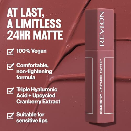 Revlon Colorstay Limitless Matte Lipstick, Top Talent 2