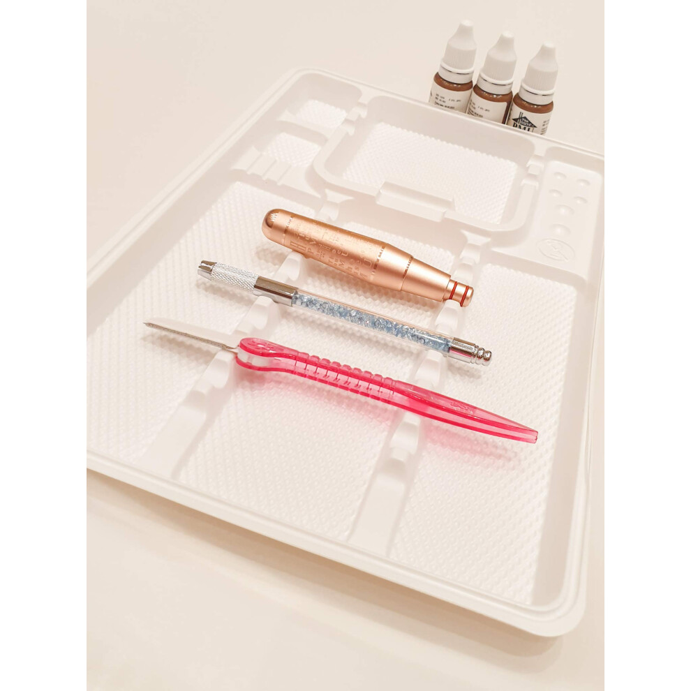 Vu London Pmu Microblading Pmu Tattoo Disposable Trays (50)