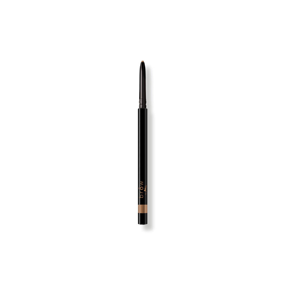 Mii Cosmetics | Brow By Mii Precision Brow Detailer | Sculpting & Styling Eyebrow Pencil | Impeccably Medium