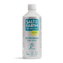 - Natural Deodorant Spray Refill - Certified Natural, Vegan, Long Lasting Protection, Leaping Bunny Approved, Made in the UK - 500ml (Uncented, 500ml)