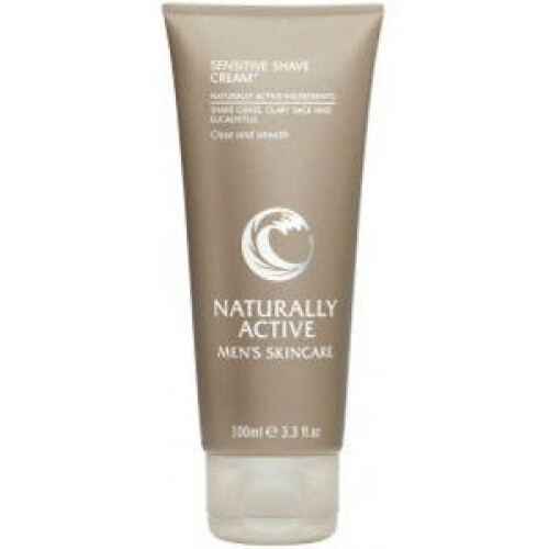 Liz Earle Sensitive Shave Cream, 100ml, Eucalyptus for Men, Unisex-Adults