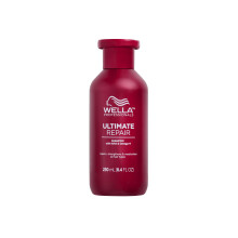 Wella Professionals ULTIMATE REPAIR Shampoo, Lichtgewicht Crème Shampoo voor Beschadigd Haar, 8.4oz