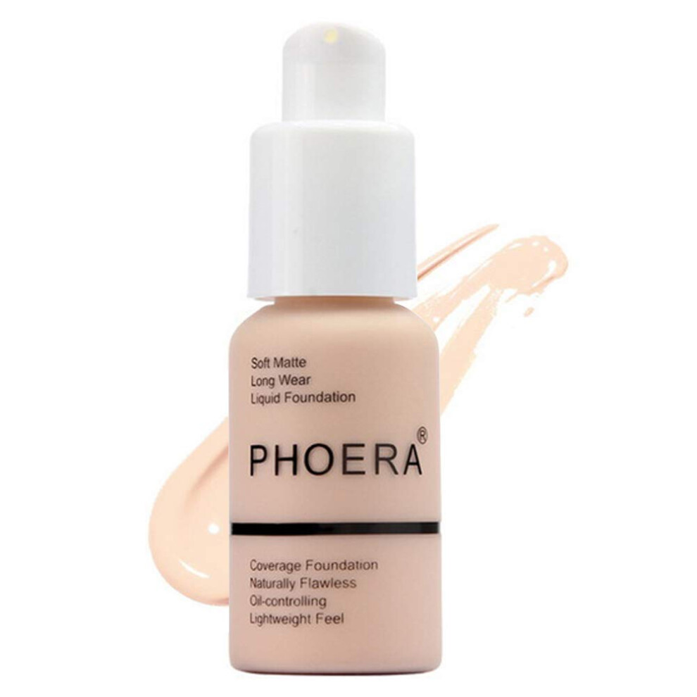 Liquid Foundation 101 Natural Moisturizing Highlighting Matte Oil Control Concealer Facial Blemish Concealer Color Changing 101 Porcelain Foundation