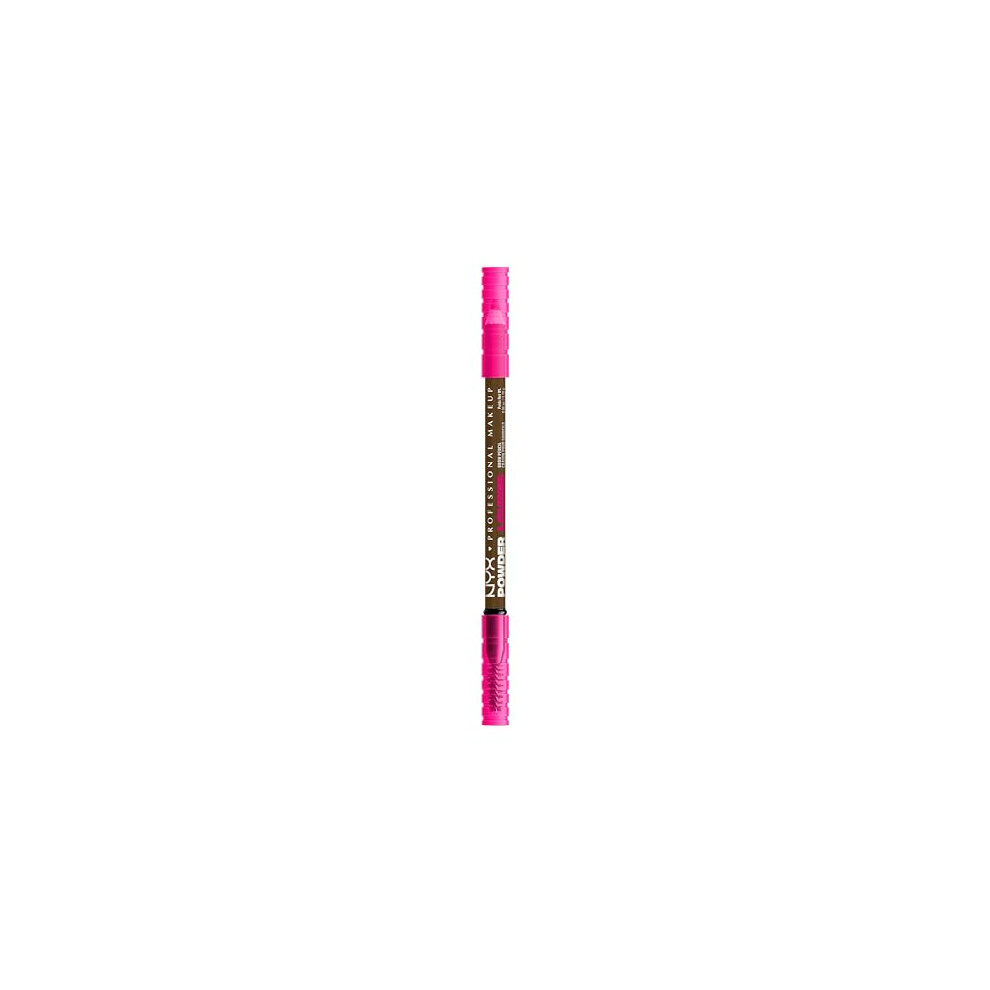 Powder Louder Brow Pencil, Buildable Shades, Up to 12 Hours of Wear, Transfer and Fade Resistant, With Thickening Micro-Fibres, Vegan Formula, Shade: