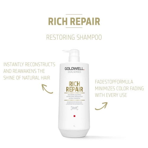 Goldwell Dualsenses Rich Repair Restoring Shampoo, 1 Litre 1