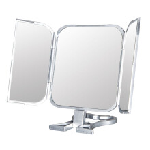 Folding Travel Mirror and Stand, 22.5/11 cm