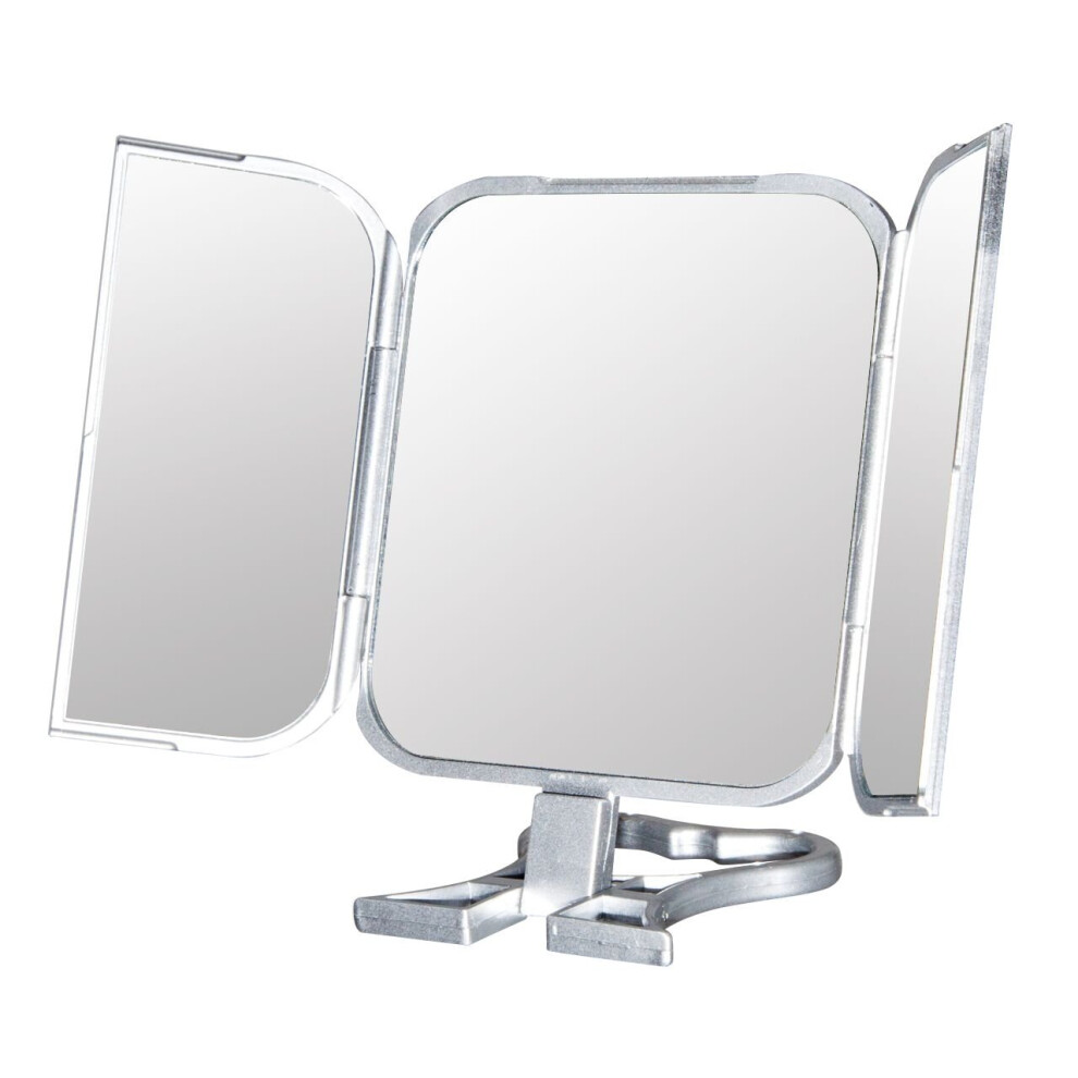 Folding Travel Mirror and Stand, 22.5/11 cm