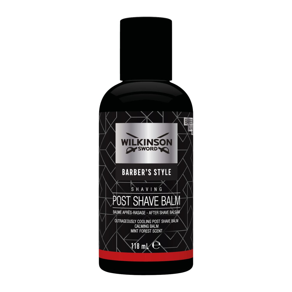 Wilkinson Sword - Barber's Style For Men | Post Shave Balm | 118Ml