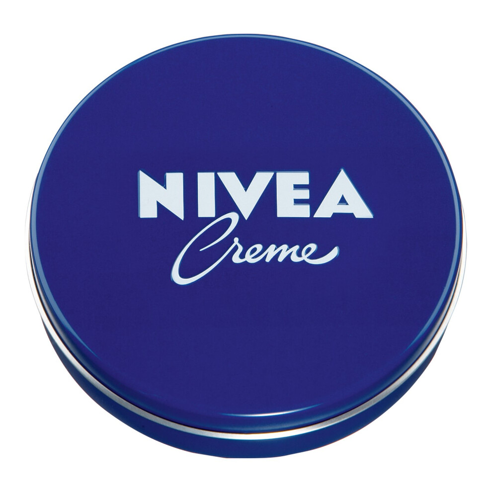 New Nivea Creme Pack Of 3 (3 X 30 Ml), Moisturising Skin Intensively Caring Face All Purpose Body For The Whole Family Cream