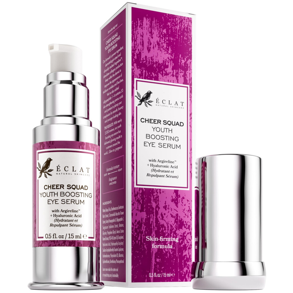 Anti Wrinkle Eye Serum - Under Eye Serum to Reduce Appearance of Wrinkles, Crow's Feet and Puffiness - Brightening and Anti Aging Eye Serum, Safe for