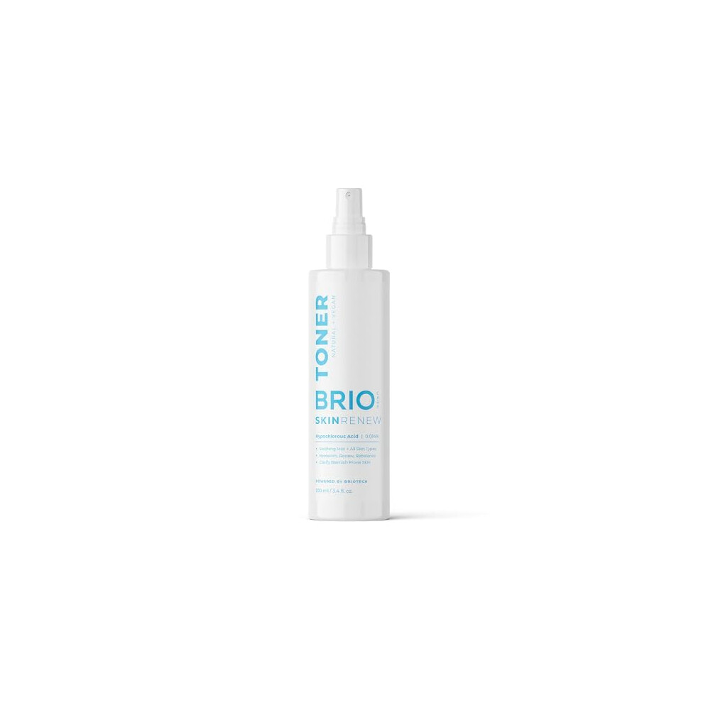 Briotech Skin Renew Toner Face Spray - Soothing, Calming Facial Toner, Hypochlorous Acid Spray Face - Facial Spray, Skin Toner For All Skin Types - Hydrating
