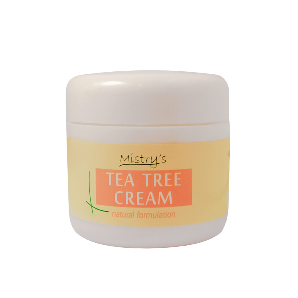 The House Of Mistry Cream Mistry's Tea Tree Moisturising 50G - Soothing & Protecting, Natural Antiseptic For Eczema, Itch Relief, Flare Ups & Fungal Infections - Additive