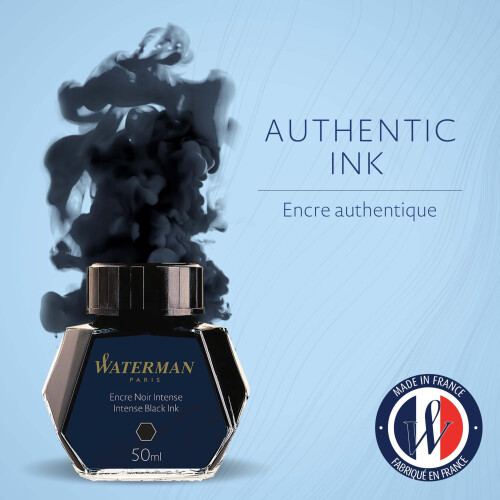 Fountain Pen Ink | Intense Black | 50ml Bottle 1