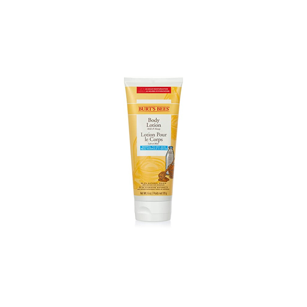 Burt's Bees Natural Moisturising Milk and Honey Body Lotion, 170 g, 00663-13