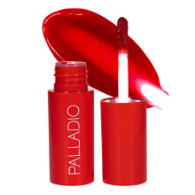 Palladio Jelly Tint Liquid Stain para bochechas e lbios Cor viva Lip Stain Leve, no pegajoso e  prova de transferncia, maquiagem com acabamen