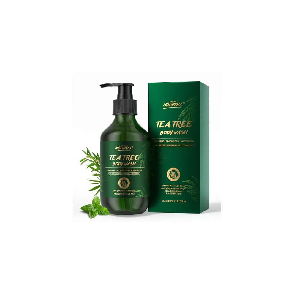 Photos - Shower Gel Tea Tree Body Wash, Tea Tree  with Peppermint Oil and Coconut Oil, Improve Skin Fungus, Skin Itchy, Jock Itch, Ath