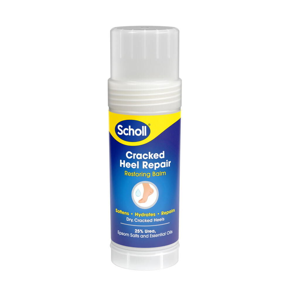 Scholl Severe Cracked Heel Repair Restoring Balm, to repair Very Dry and Cracked Heels, Intensely Moisturising for Healthy Feet with 25% Urea, Epsom Salts and Essential Oils - Image 2