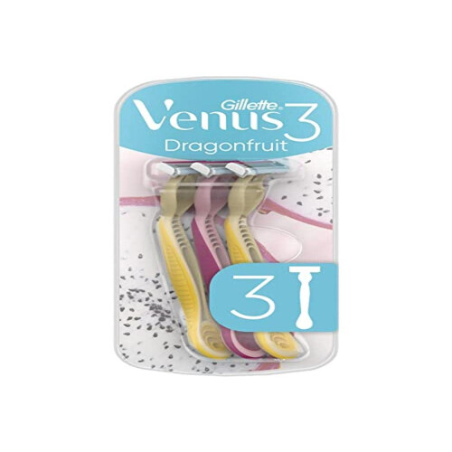 Gillette Disposable Razor Gillette Dragonfruit 3 Units