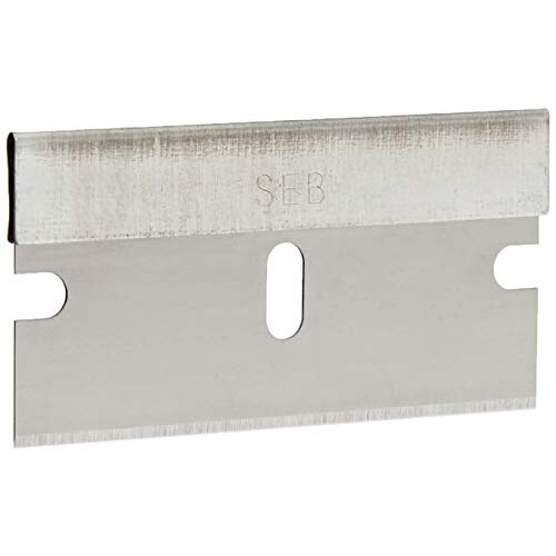 Amazon Single Edge Razor Blades for Scraper, Box Cutting, 100 count with Clam Shell Storage