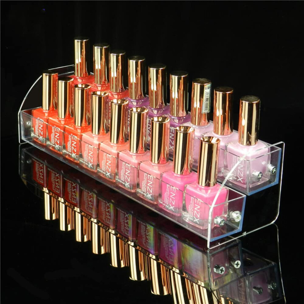 acrylic-nail-polish-organiser-storage-rack--2-tiers-nail-polish-organizer-clear-nail-polish-stand-holder-for-paint--sunglasses-holder-makeup-organizer