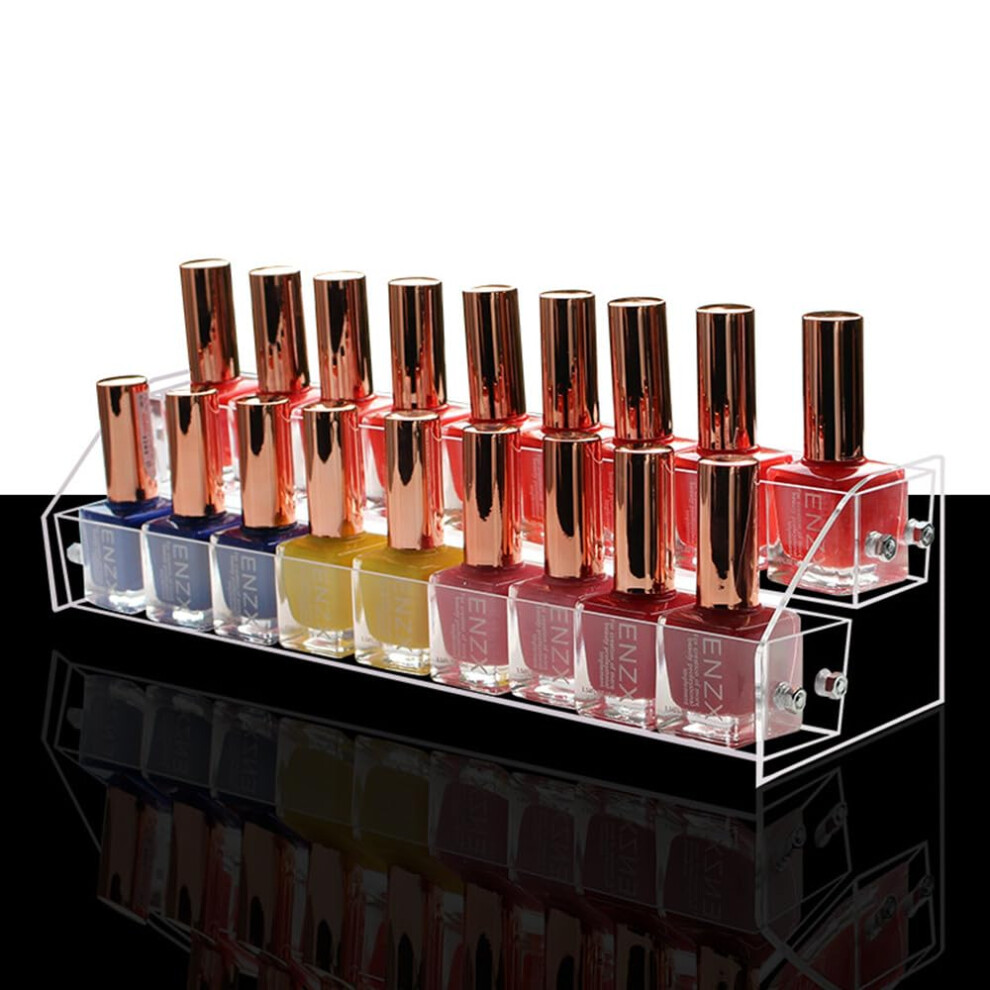 acrylic-nail-polish-organiser-storage-rack--2-tiers-nail-polish-organizer-clear-nail-polish-stand-holder-for-paint--sunglasses-holder-makeup-organizer