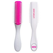 Mini Curl Definer & Styler 5 Row Hairbrush for Detangling, Separating, and Defining Curls, Curly Hairbrush, Sleek Blowdrying - (Kyoto) D14