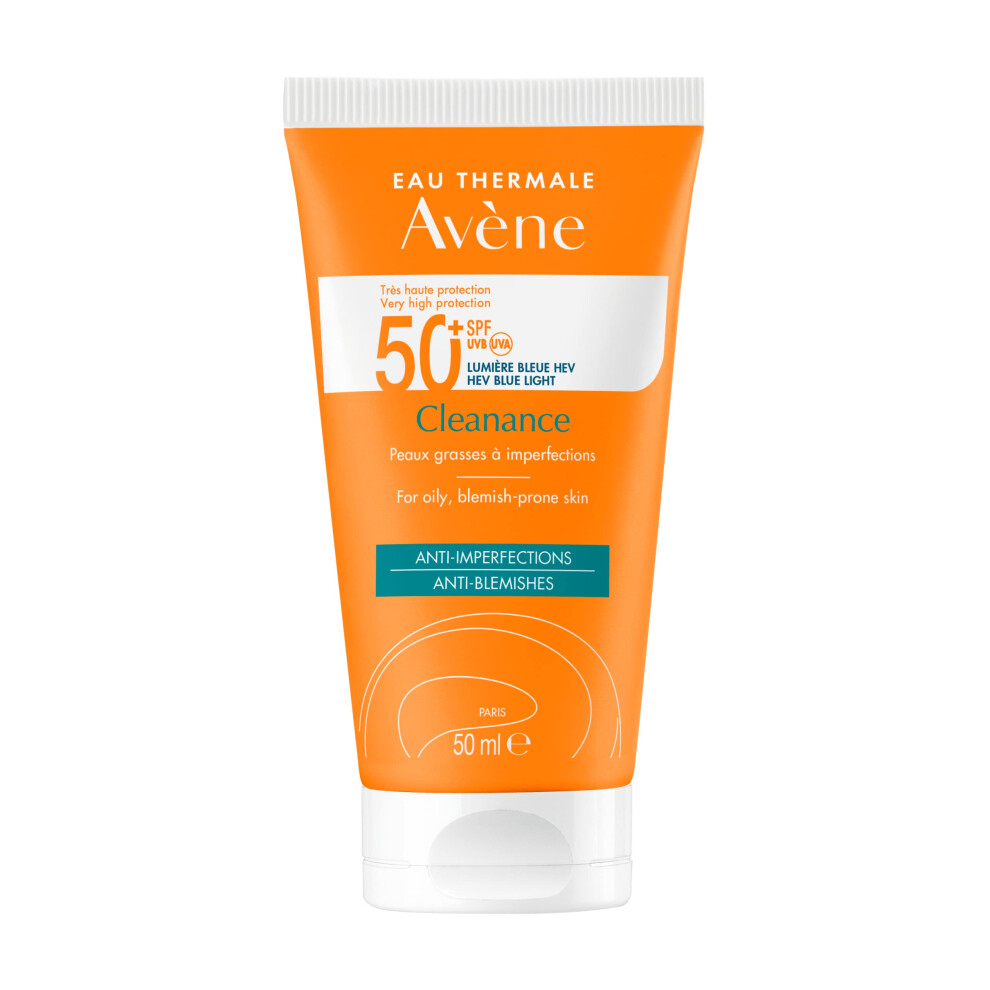 AvÃ¨ne Very High Protection Cleanance SPF50+ Sun Cream for Blemish-prone skin 50ml