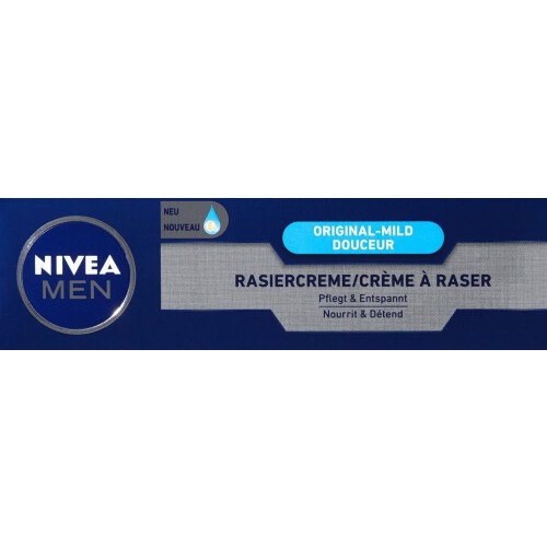 NIVEA for Men Mild Shaving Cream treated relaxes 1