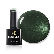 Gel Nail Polish, Forest Green 80574, Dark Green Glitter, UV/LED Soak-Off Gel Polish, Long Lasting, Chip Resistant, 10ml