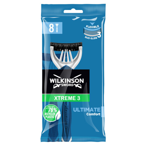 Wilkinson Sword Xtreme 3 Ultimate Comfort Disposable Razor for Men 8