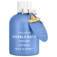 Collagen Bubble Bath - Long Lasting Bubbles Luxury Foaming Bath - Oatmeal Milk Honey - Moisturizing Relaxing Stress Relief Calming Self Care Spa Gift