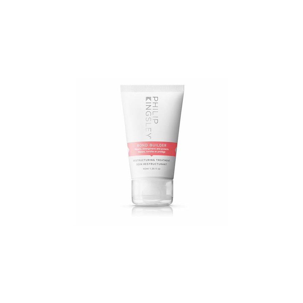 Philip Kingsley Bond Builder Restructuring Hair Treatment Mask For Damaged, Breakage, Bleached, Coloured & Processed Hair, Repairs And Protects, 40Ml