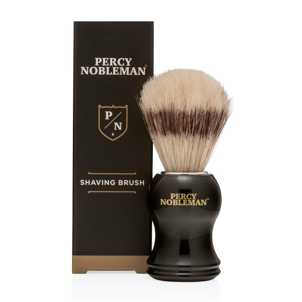 Percy Nobleman Black Shaving Brush By