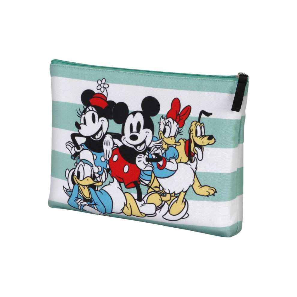 Mickey Mouse Together-Soleil Toiletry Bag, Blue, 30.5 x 22.5 cm