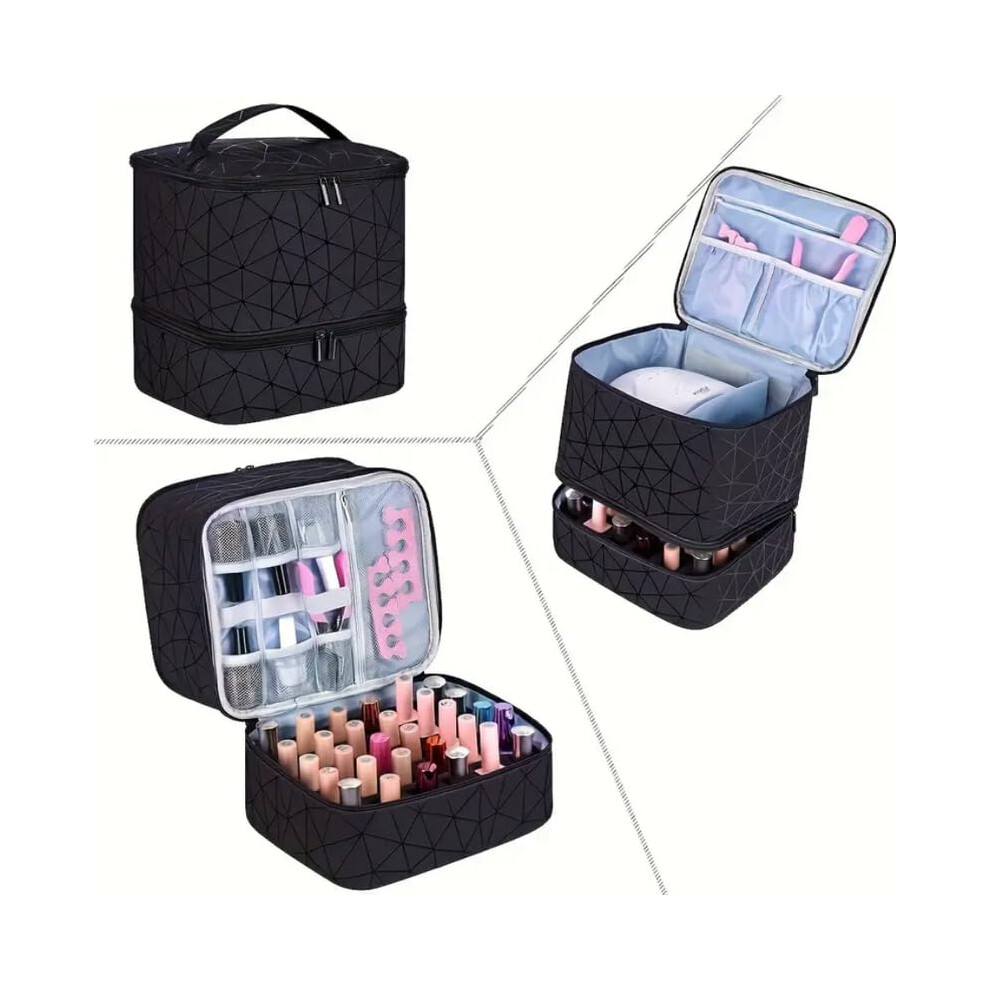 double-layer-nail-polish-organizer--portable-30-nail--15ml--polish-bottles-organizer-case--zipper-nail-polish-carrying-case-with-manicure-tools