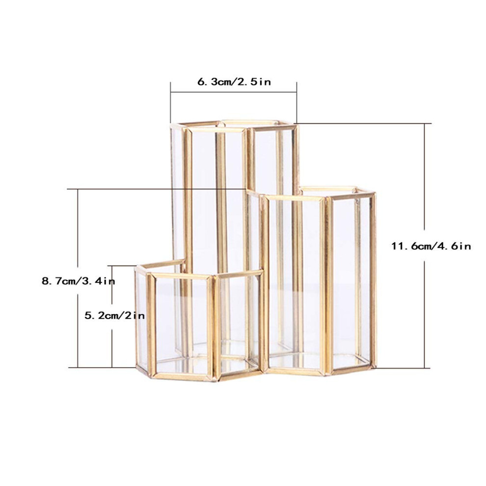 glass-makeup-brush-holder-organizer--3-tube-copper-transparent-cosmetic-holder-hexagon-pen-holder-cosmetic-accessories-storage-box-desk-organizer-for