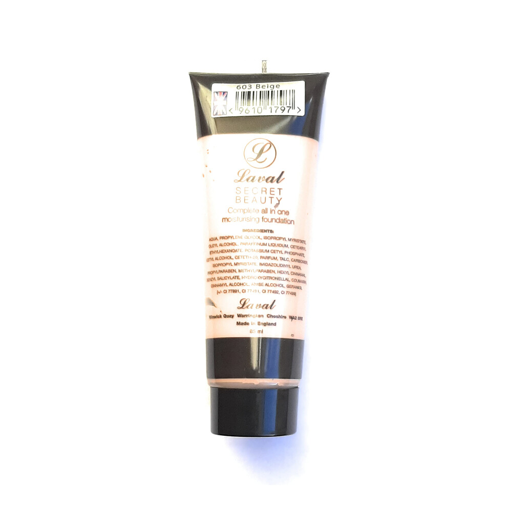 Secret Beauty Foundation - 603 Beige (85ml) by Laval