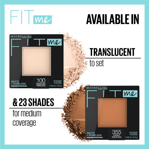 Maybelline Maybelline Fit Me Matte + Poreless Puder, Natural Buff, 1 Stück 2