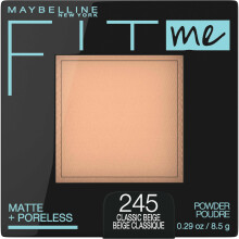 Maybelline Fit Me Matte + Poreless Puder, Classic Beige, 1 Stück