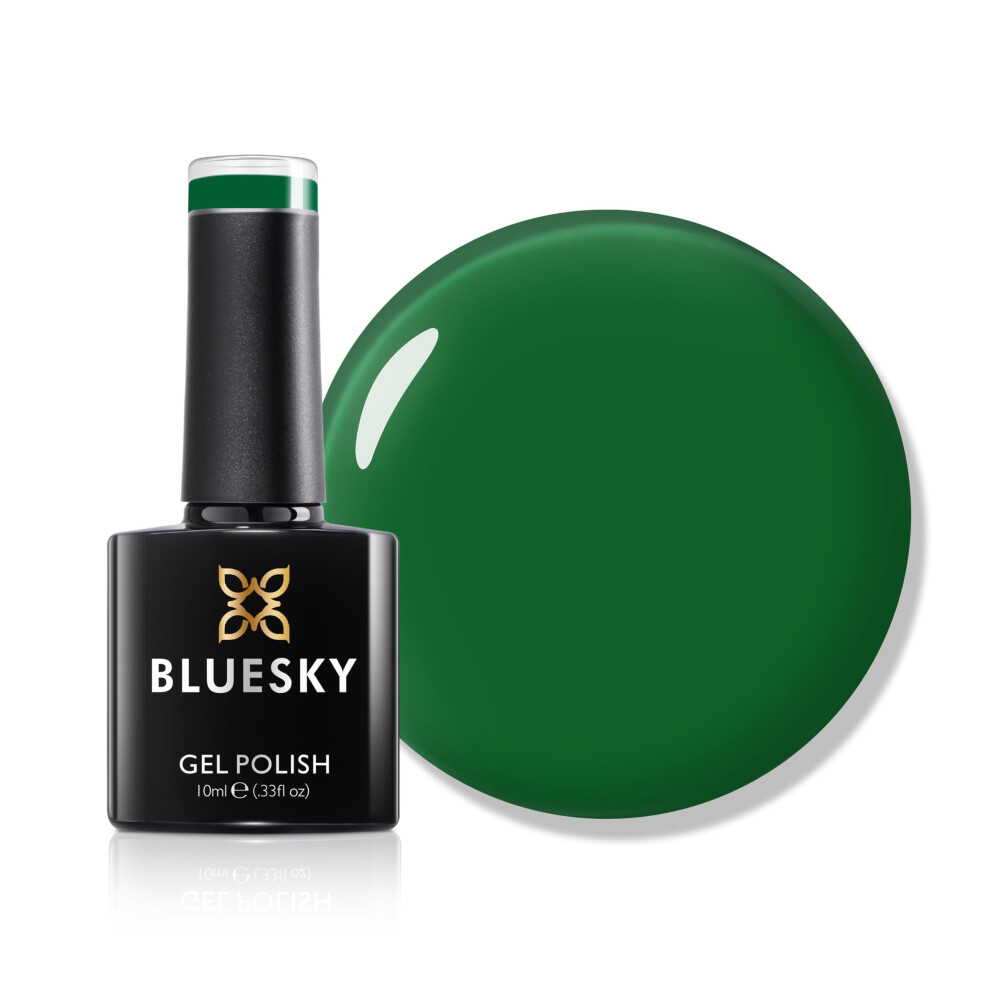 Gel Nail Polish 10ml, Blissful Knowledge - AW2306, Green Soak-Off Gel Polish for 21 Day Manicure, Professional, Salon & Home Use, Requires Curing