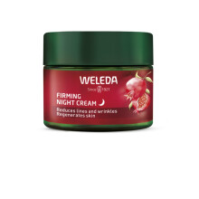 Organic Firming Night Cream - Natural Cosmetics Natural Anti Ageing Face Cream with Pomegranate Seed Oil & Maca Peptides Moisturising Cream Reduces