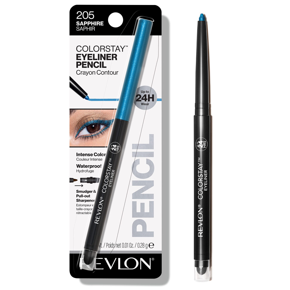 - ColorStay Eyeliner Pencil 205 Sapphire - 0.01 oz. (0.28 g)